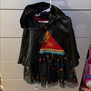 Harry Potter dress with black cloak